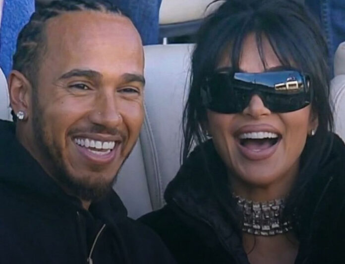 Lewis Hamilton Kim Kardashian